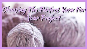 Yarn to project