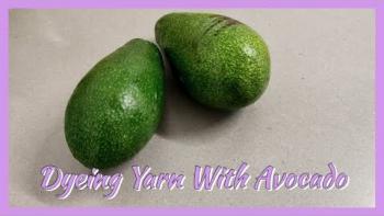 Embedded thumbnail for Dyeing Yarn With Avocado - Natural Yarn Dyeing