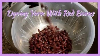 Embedded thumbnail for Dyeing Yarn With Red Beans - Natural Yarn Dyeing