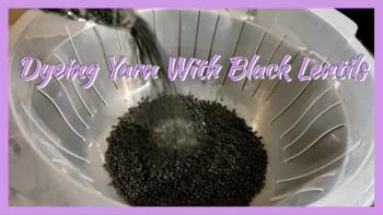 Embedded thumbnail for Dyeing Yarn With Black Lentils - Natural Yarn Dyeing