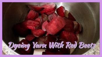 Embedded thumbnail for Dyeing Yarn With Red Beets - Natural Yarn Dyeing