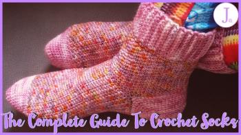 Embedded thumbnail for Yarniversity - Complete Guide To Crochet Socks #springsoxkal