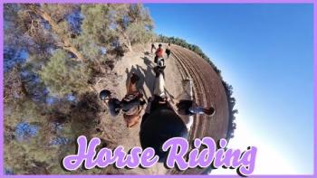 Embedded thumbnail for Moving To Israel - Horse Riding Around The Fields